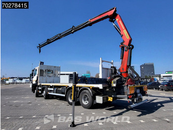 Kamion sa tovarnim sandukom, Kamion sa dizalicom Renault C 430 8X4 Palfinger 22002 EH kran Crane Big-Axle steel suspension Euro 6: slika 2