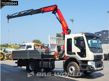 Kamion sa tovarnim sandukom, Kamion sa dizalicom novi Volvo FE 320 4X2 NEW! Palfinger PK14.501K SLD5 Remote Crane Kran Euro 6: slika 3