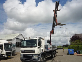 Kamion sa tovarnim sandukom, Kamion sa dizalicom DAF CF 360 6X4 MANUAL GEAR STEELSPRINGS 18,5 TON PALFINKER: slika 3