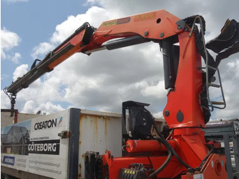 Kamion sa tovarnim sandukom, Kamion sa dizalicom DAF CF 360 6X4 MANUAL GEAR STEELSPRINGS 18,5 TON PALFINKER: slika 2