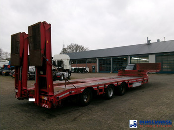 Niska poluprikolica za prevoz Broshuis 3-axle semi lowbed trailer 45t + ramps - DAMAGED: slika 4