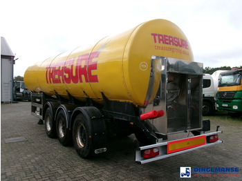 Poluprikolica cisterna Clayton Food (beer) tank inox 30 m3 / 1 comp: slika 3