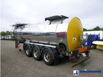 Poluprikolica cisterna Crane Fruehauf Bitumen tank inox 28 m3 / 1 comp: slika 3