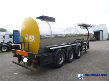 Poluprikolica cisterna Crane Fruehauf Bitumen tank inox 28 m3 / 1 comp: slika 4