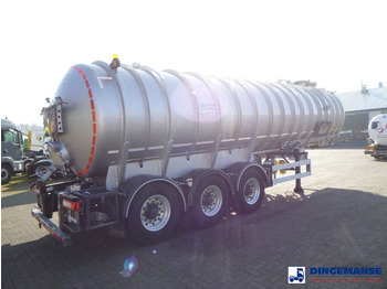 Poluprikolica cisterna Crossland Vacuum tank alu 33.4 m3 / 1 comp: slika 4