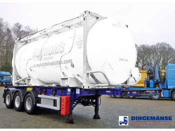 Kamion za prevoz kontejnera/ Kamion sa promenjivim sandukom M & G 3-axle container trailer 20-30 ft: slika 2
