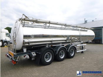 Poluprikolica cisterna MAISONNEUVE Chemical ACID tank inox 26.1 m3 / 1 comp: slika 4