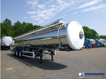 Poluprikolica cisterna Magyar Chemical tank inox L4BH 22.2 m3 / 1 comp: slika 2