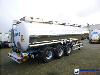 Poluprikolica cisterna Magyar Chemical tank inox L4BH 32.8 m3 / 1 comp: slika 4