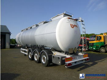 Poluprikolica cisterna Magyar Chemical tank inox L4BH 44.5 m3 / 3 comp: slika 3