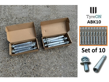 Гаражна опрема ABK10 set of 10 - Anchor Bolt Kit - Internal threaded plus anchor bolts: slika 4 Гаражна опрема ABK10 set of 10 - Anchor Bolt Kit - Internal threaded plus anchor bolts: slika 4