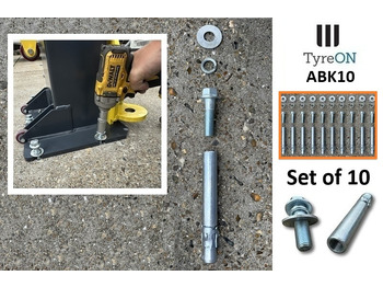 Гаражна опрема ABK10 set of 10 - Anchor Bolt Kit - Internal threaded plus anchor bolts: slika 2 Гаражна опрема ABK10 set of 10 - Anchor Bolt Kit - Internal threaded plus anchor bolts: slika 2