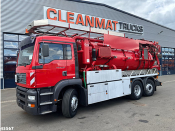 Vakuumska cisterna MAN TGA 26.360 Kutschke 12,5 m³ Combi Kolkenzuiger Just 168.699 km!: slika 3