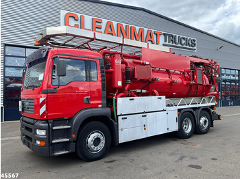 Vakuumska cisterna MAN TGA 26.360 Kutschke 12,5 m³ Combi Kolkenzuiger Just 168.699 km!: slika 4