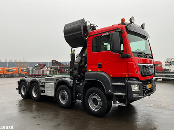 Kamion sa hidrauličnom kukom, Kamion sa dizalicom MAN TGS 35.400 8x6 Euro 6 HMF 16 Tonmeter Z-kraan: slika 3