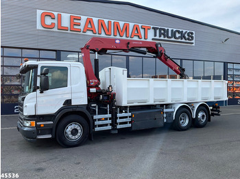Istovarivač, Kamion sa dizalicom Scania P 340 Euro 6 CNG HMF 25 Tonmeter laadkraan Just 72.852 km!: slika 2 Istovarivač, Kamion sa dizalicom Scania P 340 Euro 6 CNG HMF 25 Tonmeter laadkraan Just 72.852 km!: slika 2