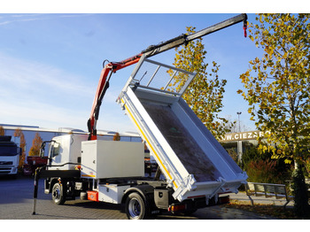 Istovarivač, Kamion sa dizalicom IVECO Eurocargo 120E18 Crane Palfinger / 3-way tipper / sleeper cab: slika 4