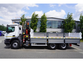 Istovarivač, Kamion sa dizalicom MERCEDES-BENZ AROCS 2633 6x4 / 5.5 T crane FASSI F135 / Tipper 15 EPAL: slika 4
