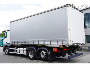 Kamion sa ceradom MERCEDES-BENZ Actros 2545 6×2 MP5 / ADR AT / Curtainsider 18 EPAL: slika 3