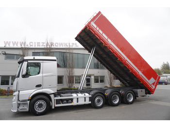 Istovarivač MERCEDES-BENZ Actros 3563 8x4 / Tipper for grain 20 t load capacity: slika 4