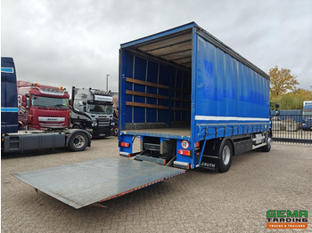 Kamion sa ceradom DAF FA LF280 4x2 Dagcab Euro6 - 6CIL - SchuifzeilenBak 7.5m + Laadklep 2500kg - HH Vloer: slika 3