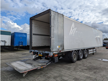 Poluprikolica sa zatvorenim sandukom Fruehauf FST4FC 3-Assen SAF - GeslotenOpbouw + Laadklep 2000KG - Hardhoutenvloer 05/2024APK (O1730): slika 1