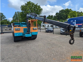 Kiper Morooka MST-1100 Rupsdumper / Werktuigdrager - Platte kiepbak + Hiab 026 T3 Kraan - Komatsu 6Cil: slika 4