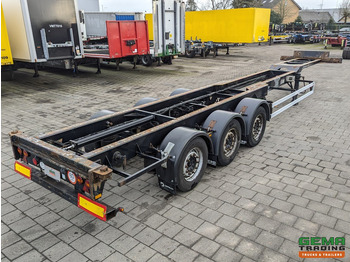 Poluprikolica za prevoz kontejnera/ Poluprikolica sa promenjivim sandukom Renders ROC 12.27 CC 3-Assen MB - Schijfremmen - Achterschuiver - 40/45FT: slika 3