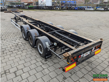 Poluprikolica za prevoz kontejnera/ Poluprikolica sa promenjivim sandukom Renders ROC 12.27 CC 3-Assen MB - Schijfremmen - Achterschuiver - 40/45FT: slika 2