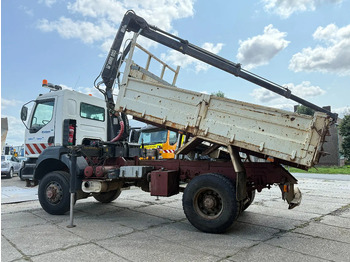 Istovarivač, Kamion sa dizalicom Renault Kerax 400 4X4 Tipper + Hiab 085 Spring/Spring EURO 2 ZF Manual Gearbox: slika 3