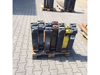 Viljuška za Oprema za rukovanje materijalima FORKS 100X45X1100 FEM2A: slika 2