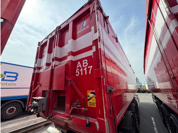 Poluprikolica istovarivača Stas S300CX 58m3 Alcoa SAF Klep/Deuren combi top condition 6340kg: slika 4