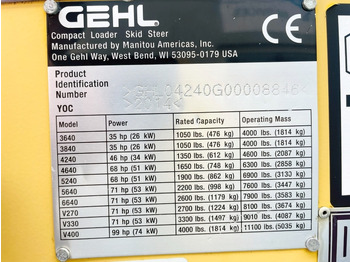 Mini utovarivač Gehl SL4240 (4035): slika 3