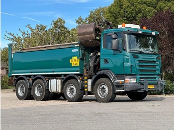 Istovarivač, Kamion sa dizalicom Scania G360 8x4!!Z-Kraan/KIPPER!!: slika 4