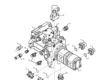 Hidraulična pumpa CASE
