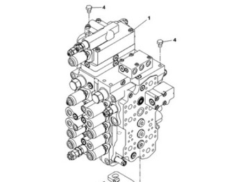 Hidraulični ventil CASE