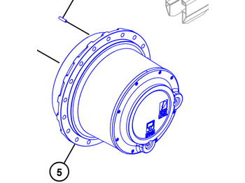 Pogonski reduktor CATERPILLAR