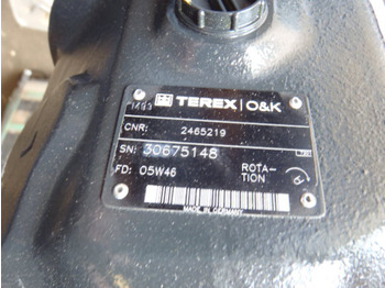 Hidraulična pumpa za Građevinska mašina Terex O&K 2465219 -: slika 3