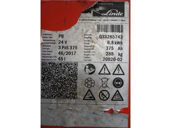 Baterija GRUMA 24 Volt 3 PzS 375 Ah: slika 5