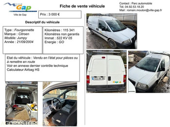 Mali kombi FOURGONNETTE CITROEN JUMPY: slika 2