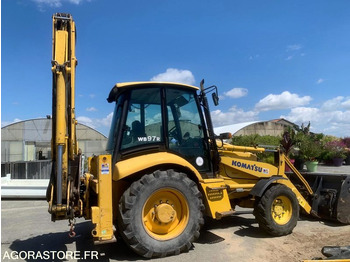 Bager utovarivač TRACTOPELLE | KOMATSU WB97R | 4358 heures: slika 5