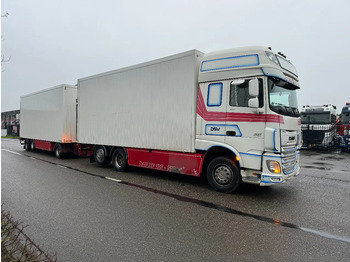 Kamion sa zatvorenim sandukom DAF XF 510 6X2 + KELBERG HANGER EURO 6 ZEPRO + REMOTE RETARDER: slika 3