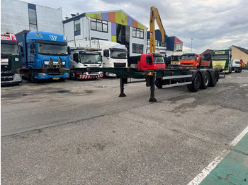 Poluprikolica za prevoz kontejnera/ Poluprikolica sa promenjivim sandukom PACTON