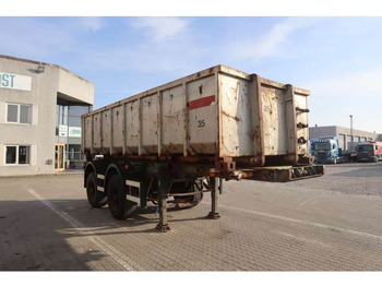 Poluprikolica za prevoz kontejnera/ Poluprikolica sa promenjivim sandukom Pacton Containerchassis w. Steelbox/Stahlcontainer: slika 2
