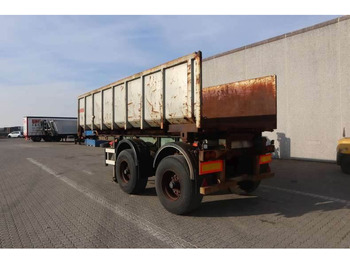 Poluprikolica za prevoz kontejnera/ Poluprikolica sa promenjivim sandukom Pacton Containerchassis w. Steelbox/Stahlcontainer: slika 4