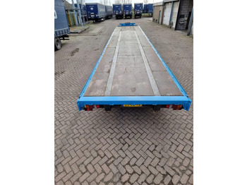 Plato prikolica Van Hool 13.60 M LONG - 1 M HIGH - SUPER SINGLE TIRES - DRUM BRAKES: slika 5