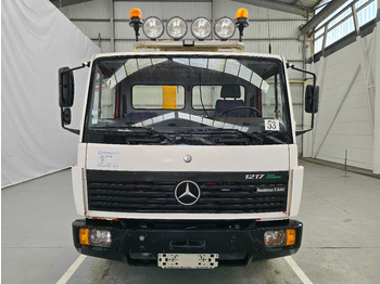Kamion sa tovarnim sandukom, Kamion sa dizalicom Mercedes-Benz E 1217 - BR 9 / LAMMES - BLATT - SPRING / EFFER KRAAN / DHOLLANDIA: slika 2