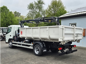 Kamion sa hidrauličnom kukom, Kamion sa dizalicom novi FUSO FUSO 9C18 City Abrollkipper + Ladekran m.Greifer: slika 3
