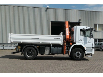 Istovarivač, Kamion sa dizalicom Mercedes-Benz 1829 K Axor, Atlas 116.3-A2L, AHK, Greifer,Klima: slika 2
