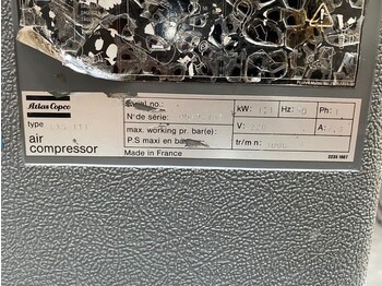 Kompresor za vazduh Atlas-Copco LXS 111 1.1 kW 10 bar 125 L / min zuigercompressor met 50 liter ketel: slika 3